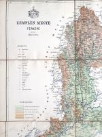 [Térkép] Zemplén megye térképe. Tervezte: Gönczy Pál. Mértéke: 1 : 375.000. (1888)
Budapest, 1888. ...