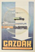 Gazdák Biztosító Szövetkezete 1943. Karácsony. Szerk.: Kápolnás Ödön, Halácsy Dezső. VI. évf. [Bp., ...