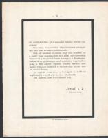 1906 Eger, Samassa József egri érsek, bíboros körlevele II. Rákóczi Ferenc újratemetésével kapcsolat...