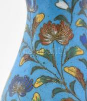 cca 1900, Kínai cloisonne váza, m: 11 cm