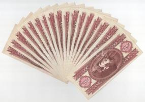 1993. 100Ft (17x) egy kivételével mind különböző sorozatjellel "B 056 - B 403" között T:XF...