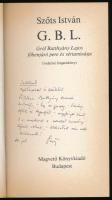 Szőts István: G. B. L. Gróf Batthyány Lajos főbenjáró pere és vértanúsága. Irodalmi forgatókönyv. Sz...