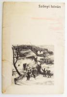 P. Szűcs Julianna: Szőnyi István. Bp., 1978, Corvina, 4+8 p.+12 (reprodukciók) t. Magyar, angol, német és francia nyelven. Kiadói papírmappa, foltos, kopott, szakadt, mappával.