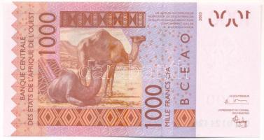 Nyugat-Afrikai Államok / Togo 2003. 1000Fr T:UNC
West African States / Togo 2003. 1000 Francs C:UNC...