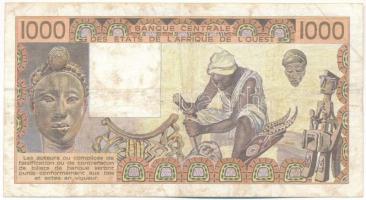 Nyugat-Afrikai Államok / Szenegál 1981. 1000Fr T:F folt
West African States / Senegal 1981. 1000 Fr...