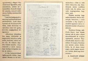 Munkácsy-album 1. sorszám Albrecht királyi herceg nevére szóló, sorszámozott. Kiadja a Magyar Képzőm...