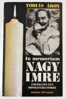 Tóbiás Áron (szerk.): In memoriam Nagy Imre. Emlékezés egy miniszterelnökre. Bp., 1989, Szabad Tér. 2. bővített kiadás. Külön kártyán Koltay Gábor (1950-) Balázs Béla-díjas (1985) filmrendező, színigazgató, érdemes művész, a Szabad Tér Kiadó igazgatójának autográf aláírása. Kiadói papírkötés, gerincen apró sérüléssel, néhány kevés lap tetején apró gyűrődéssel.