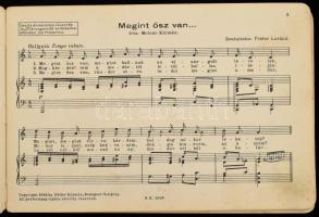 Nádor Kálmán által kiadott 3 db nótáskönyv. 
Bodrogi Zsigmond nótáskönyve I., Fráter Lóránd legujab...