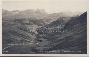 Pordoi Pass, Strada delle Dolomiti, Tofane e Col di Lana / pass, road