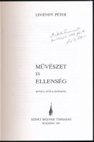 Művészet és ellenség. Szerk.: Legéndy Péter. Kovács Attila rajzaival. Szenci Molnár Társaság: Budape...