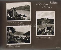 Német Birodalom fotóalbum 163 db városképes fényképpel közte Zeppelin