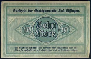Német Birodalom/Weimari Köztársaság/Bad Kissingen 1918.11.20. 10M T:I-