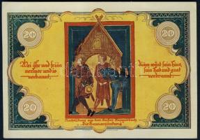 Német Birodalom/Weimari Köztársaság/Soest 1922.11.11. 20M "A" T:I