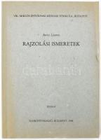 Baticz Levente: Rajzolási ismeretek. Kézirat. Ybl Miklós Építőipari Műszaki Főiskola. Bp., 1988. Tankönyvkiadó. Kiadói papírkötés, enyhén sérült borítóval és lapszélekkel.