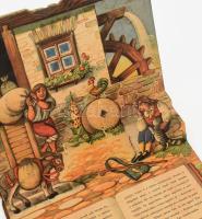 Vojtech Kubasta: A csizmás kandúr. (Térbeli mesekönyv). Prága, 1969, Artia. Kiadói félvászon-kötés, ...