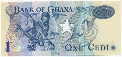 Ghána 1976. 1C T:AU 
Ghana 1976. 1 Cedi C:AU 
Krause P#13c