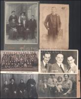 Vegyes fotó tétel, 11 db, közte keményhátú fotó, fotólap, képeslap vegyes, 13x8 cm és 18x13 cm közöt...