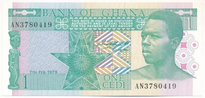 Ghána 1979. 1C T:AU  Ghana 1979. 1 Cedi C:AU  Krause P#17a