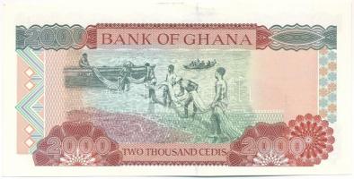 Ghána 2001. 2000C T:AU 
Ghana 2001. 2000 Cedis C:AU 
Krause P#33f2