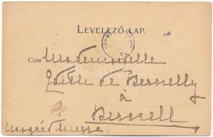 1900 Homonna, Homenau, Humenné; Andrássy kastély, látkép, Piac, Kossuth utca. Pólányi Dezső felvétel...