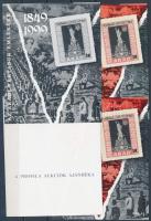 1999/35 Aradi vértanúk 4 darabos emlékív garnitúra azonos sorszámmal (20.000)