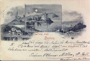 1898 Ribnica (Reifnitz) castle