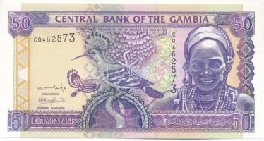 Gambia DN (2001-2005) 50D T:AU Gambia ND (2001-2005) 50 Dalasis C:AU Krause P#23