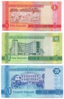 Gambia DN (2015) 5D-20D (3xklf) T:AU-F szép papír
Gambia ND (2015) 5 Dalasis - 20 Dalasis (3xdiff) ...