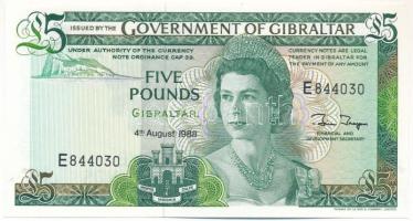 Gibraltár 1988. 5P T:UNC,AU Gibraltar 1988. 5 Pounds C:UNC,AU Krause P#21b