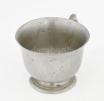 Moritz Hacker alpakka leveses csésze. Jelzett, d: 10 cm