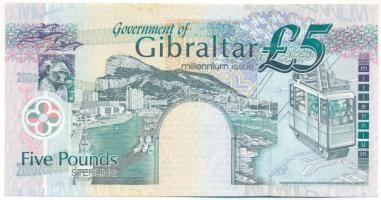 Gibraltár 2000. 5P "Millennium" emlékkiadás T:UNC
Gibraltar 2000. 5 Pounds "Millenni...