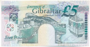Gibraltár 2000. 5P "Millennium" emlékkiadás T:UNC
Gibraltar 2000. 5 Pounds "Millenni...
