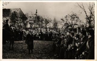 1938 Gúta, Kolárovo; bevonulás / entry of the Hungarian troops