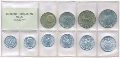 1983. 2f-20Ft (10xklf) érmés forgalmi sor fóliatokban T:UNC Adamo FO16