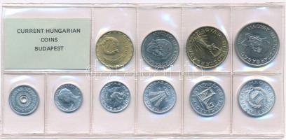 1989. 2f-20Ft (10xklf) érmés forgalmi sor fóliatokban T:UNC Adamo FO22