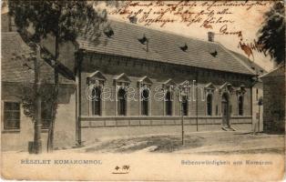 1905 Komárom, Komárno; Sehenswürdigkeit aus Komárom / részlet / street view