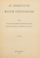 Dr. Bartha József - Kuszkó István - Kovách Géza - Kőszegi László: Az Ady-kultusz: magyar öngyilkosság! Bp., 1941, szerzői kiadás (Stephaneum-ny.), 118 p. Második kiadás. Kézzel festett amatőr félvászon kötésben Ferencz jelzéssel.    A könyv Ady Endre személyét és költészetét bírálta, szélsőjobboldali, antiszemita nézőpontból, amellyel már megjelenéskor vihart kavart. A témával kapcsolatban éles vita folyt az időszakban, a különböző jobb- és baloldali orgánumok ideológiai állásfoglalásuknak megfelelően támogatták, vagy elítélték a művet. A háború után a kötet felkerült az Ideiglenes Nemzeti Kormány által 1945/46-ban betiltott, fasiszta és szovjetellenes könyvek listájára.