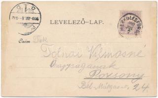 1900 Herkülesfürdő, Baile Herculane; Herkules kút. Emil Jäger kiadása / Herkulesbrunnen / fountain, ...