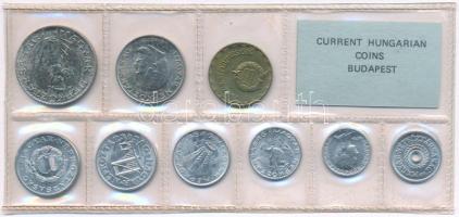 1979. 2f-10Ft (9xklf) érmés forgalmi sor fóliatokban T:UNC Adamo FO12