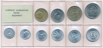 1983. 2f-20Ft (10xklf) érmés forgalmi sor fóliatokban T:UNC Adamo FO16