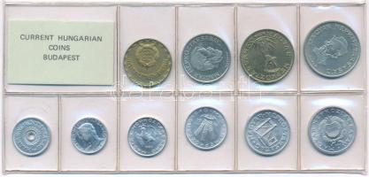 1984. 2f-20Ft (10xklf) érmés forgalmi sor fóliatokban T:UNC Adamo FO17