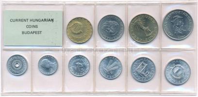 1989. 2f-20Ft (10xklf) érmés forgalmi sor fóliatokban T:UNC Adamo FO22