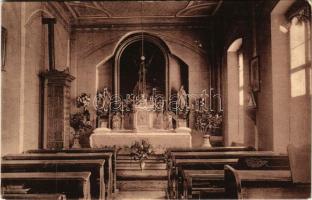 Gyergyószentmiklós, Gheorgheni; Fogarassy Tanintézet, kápolna belseje / chapel, interior (EK)