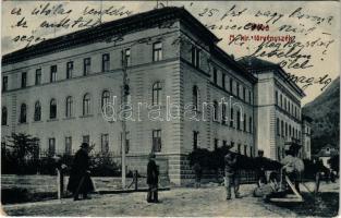 1910 Déva, M. kir. Törvényszék. W.L. Bp. 490. / court (EK)