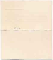 1913 Vajdahunyad, Hunedoara; vár. 2-részes kihajtható panorámalap / castle. 2-tiled folding panorama...