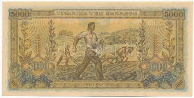 Görögország 1942. 5000Dr T:VF
Greece 1942. 5000 Drachmai C:VF
Krause P#119