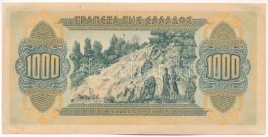 Görögország 1941. 1000Dr T:AU sarokhajlás, folt
Greece 1941. 1000 Drachmai C:AU corner bends, spot
...