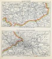 1927 dr. Cholnoky Jenő (szerk.): Földrajzi és statisztikai atlasz. 78 fő és 155 melléktérkép, világs...