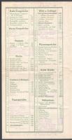 1936 Engelhardt Biere Ungarisches Gasthaus Zur Csárda, berlini magyar csárda német nyelvű ét- és ita...