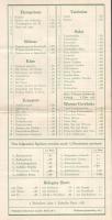 1936 Engelhardt Biere Ungarisches Gasthaus Zur Csárda, berlini magyar csárda német nyelvű ét- és ita...